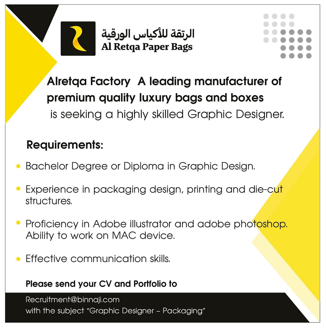 You are currently viewing Graphics Designer – Packaging